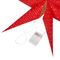Beliani KAMET - Kerstdecoratie LED set van 4 - Meerkleurig - Papier