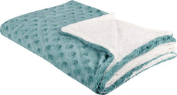 Beliani KANDILLI - Plaid - Groen - Kunststof