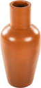 Beliani KARFI - Decoratieve vaas - Oranje - Terracotta