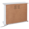 Beliani KAROO - Elektrische haard - Wit - MDF