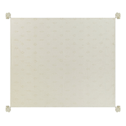 Beliani KAZY - Bedsprei - Beige - 220 x 240 cm - Chenille