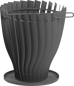 Beliani KEDIRI - Vuurkorf - Zwart - Staal