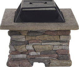 Beliani KELUD - Vuurkorf - Grijs - Lichtbeton (MgO)