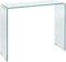 Beliani KENDALL - Consoletafel - Transparant - Veiligheidsglas