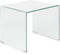 Beliani KENDALL - Salontafel set - Transparant - Veiligheidsglas