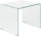 Beliani KENDALL - Salontafel set - Transparant - Veiligheidsglas