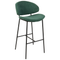 Beliani KIANA - Barkruk set van 2 - Groen - Polyester