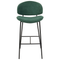 Beliani KIANA - Barkruk set van 2 - Groen - Polyester