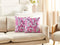 Beliani KOELERIA - Sierkussen set van 2 - Roze - 45 x 45 cm - Fluweel