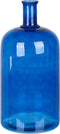 Beliani KORMA - Bloemenvaas - Blauw - Glas