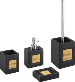 Beliani KOUROU - Badkamerset - Grijs - Dolomiet