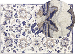 Beliani KUMRU - Rug - Beige - Wol