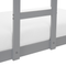 Beliani LABATUT - Stapelbed - Grijs - 90 x 200 cm - Dennenhout