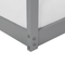 Beliani LABATUT - Stapelbed - Grijs - 90 x 200 cm - Dennenhout