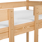 Beliani LABATUT - Stapelbed - Lichthout - 90 x 200 cm - Dennenhout