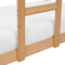 Beliani LABATUT - Stapelbed - Lichthout - 90 x 200 cm - Dennenhout