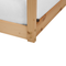 Beliani LABATUT - Stapelbed - Lichthout - 90 x 200 cm - Dennenhout