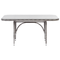 Beliani LACONA - Loungeset 9-zits - Grijs - Kunstrotan