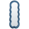 Beliani LACS - Wandspiegel - Blauw - MDF