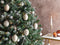 Beliani LAITON - Kerstballen set van 6 - Wit - Glas