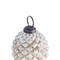 Beliani LAITON - Kerstballen set van 6 - Wit - Glas