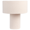 Beliani LALANA - Tafellamp - Beige - Bouclé