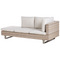 Beliani LANCIANO - Loungeset voor 5 - Off-white - PE rotan