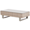 Beliani LANCIANO - Loungeset voor 5 - Off-white - PE rotan