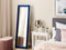 Beliani LAUTREC - Staande spiegel - Blauw - Fluweel