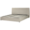 Beliani LAVAUR - Bed met opbergruimte - Taupe - 180 x 200 cm - Fluweel