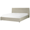 Beliani LAVAUR - Bed met opbergruimte - Taupe - 180 x 200 cm - Fluweel