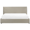 Beliani LAVAUR - Bed met opbergruimte - Taupe - 180 x 200 cm - Fluweel