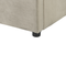 Beliani LAVAUR - Bed met opbergruimte - Taupe - 180 x 200 cm - Fluweel