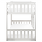 Beliani LAZER - Kinderbed - Wit - 90 x 200 cm - Hout
