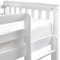 Beliani LAZER - Kinderbed - Wit - 90 x 200 cm - Hout