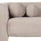 Beliani LEIREN - Bankenset 5-zits - Taupe - Fluweel