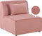 Beliani LEMVIG - Fauteuil - Roze - Corduroy