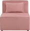 Beliani LEMVIG - Fauteuil - Roze - Corduroy