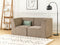 Beliani LEMVIG - Tweezitsbank - Taupe - Corduroy