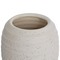 Beliani LENOK - Bloemenvaas - Wit - 36 cm - Steengoed