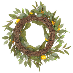 Beliani LENRUN - Krans - Groen - 50 cm - Polyester
