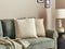 Beliani LEUZEA - Sierkussen set van 2 - Beige - 45 x 45 cm - Bouclé
