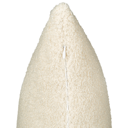 Beliani LEUZEA - Sierkussen set van 2 - Beige - 60 x 60 cm - Bouclé