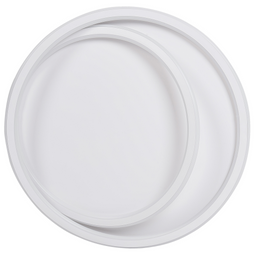Beliani LEYLAN - Plafondlamp LED - Wit - Acryl