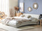 Beliani LILLE - Waterbed - Wit - 180 x 200 cm - Leer