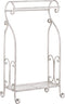 Beliani LINARES - Handdoekrek - Wit - IJzer