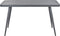 Beliani LIPARI - Tuintafel - Grijs - Aluminium