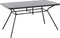 Beliani LIVO - Tuintafel - Zwart - Staal