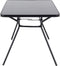 Beliani LIVO - Tuintafel - Zwart - Staal