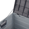Beliani LOCARNO - Kussenbox - Grijs - 112 cm - Synthetisch materiaal